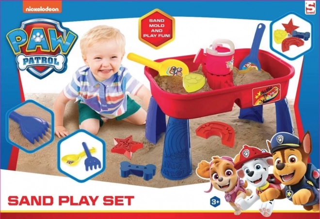 Set de juego de arena y agua Patrulla Canina