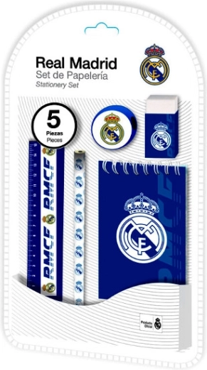 Set de escritura Real Madrid – 5 piezas