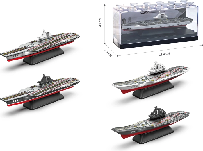 Modelo metálico de portaaviones 1:64 – varias variantes