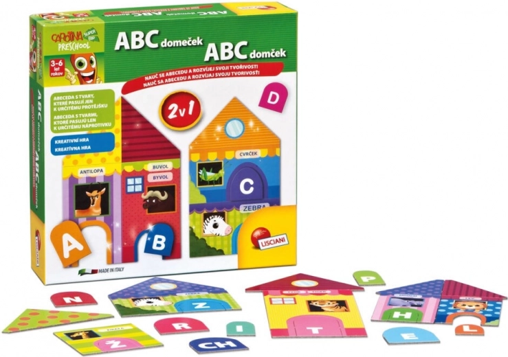 Juego Casita pequeña ABC