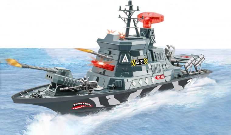 Crucero de batalla con efectos 59 cm