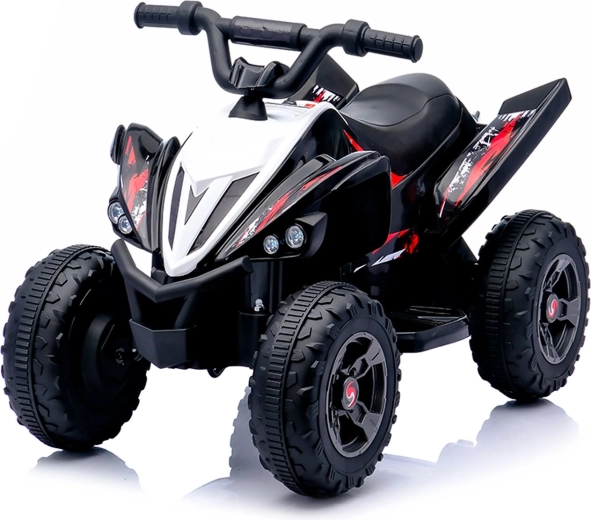 Cuatrimoto eléctrica Chipolino ATV Kids Rider negra