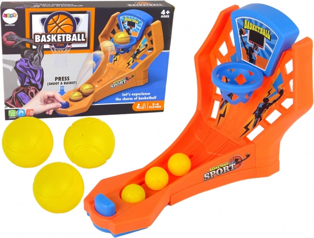 Juego de baloncesto de mesa para niños