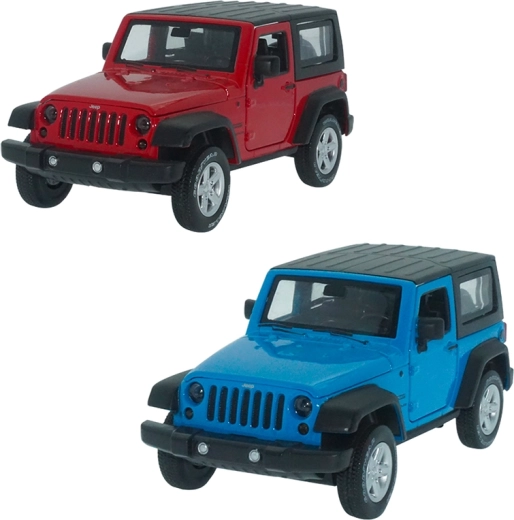 Modelo metálico JEEP Wrangler 1:32 con luz y sonido