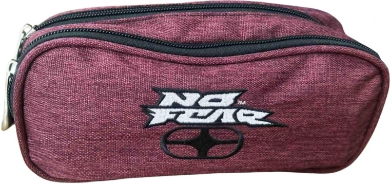Estuche escolar de dos pisos No fear