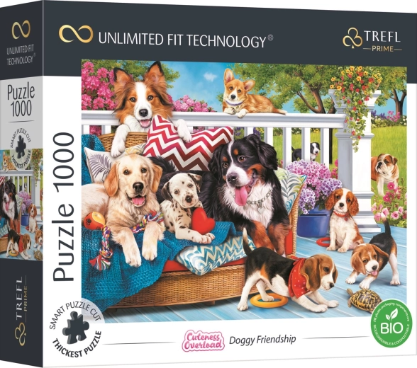 Puzzle TREFL UFT Amistad canina 1000 piezas