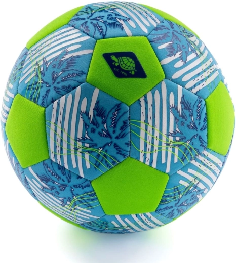 Balón de fútbol de playa de neopreno Schildkröt Beach talla 5 verde
