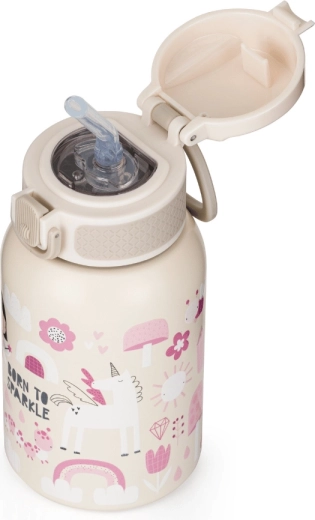 Beber sin derrames gracias a la pajita de silicona