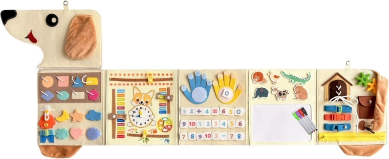 2Kids Toys tablero de actividades blando perrito
