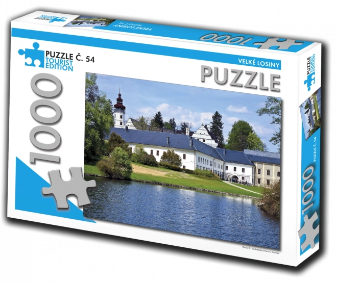 Puzzle Velké Losiny 1000 piezas edición turística