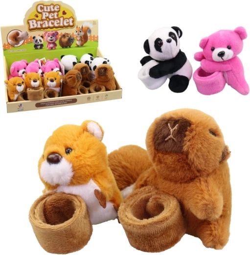 Pulsera con animalito de peluche