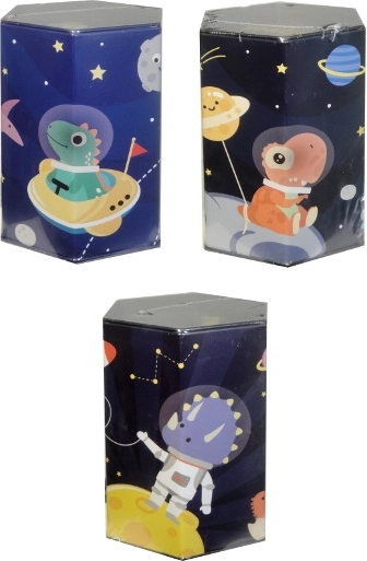 Hucha infantil con motivo espacial
