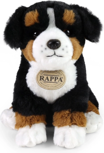 Perro boyero de Berna de peluche sentado 23 cm