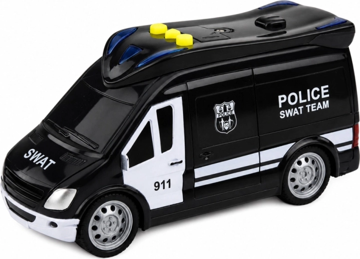 Aspecto auténtico de la unidad policial SWAT