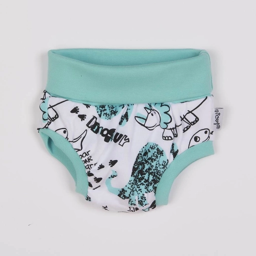 Bloomers de algodón para bebé con dinosaurios Nicol
