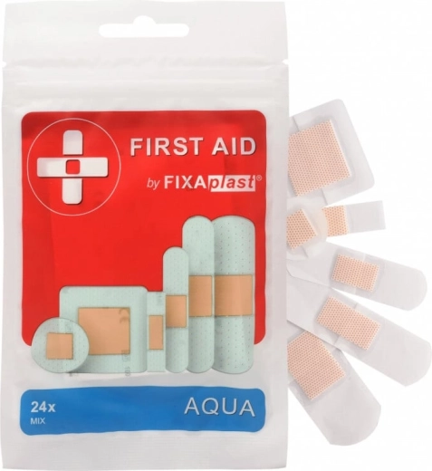 Fixaplast First Aid Aqua Mix apósitos impermeables (24 uds.)