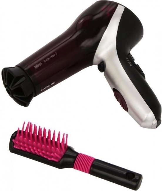 Secador BRAUN con accesorios