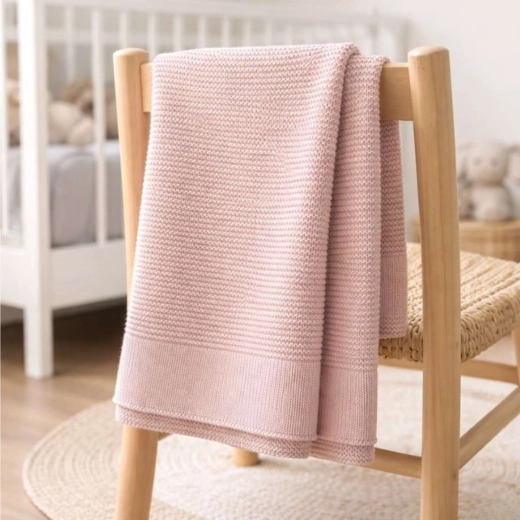 Manta de bambú NANNA bamboo pink
