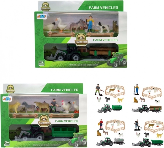Granja con accesorios para niños