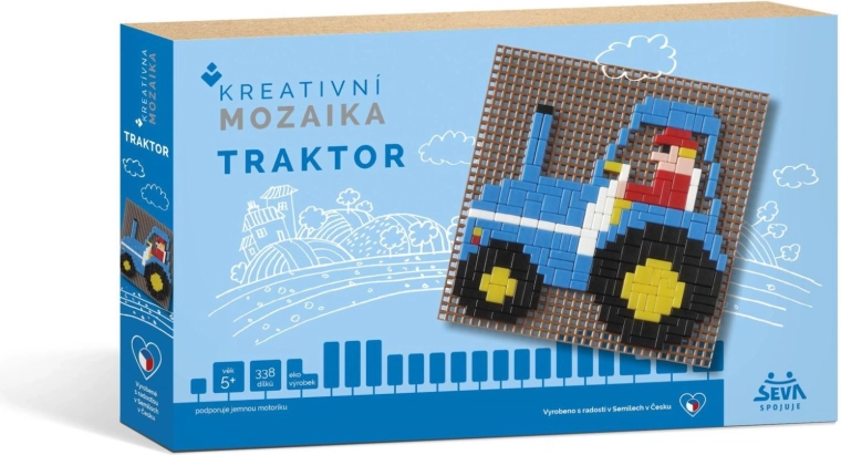 Mosaico creativo Tractor (338 piezas)