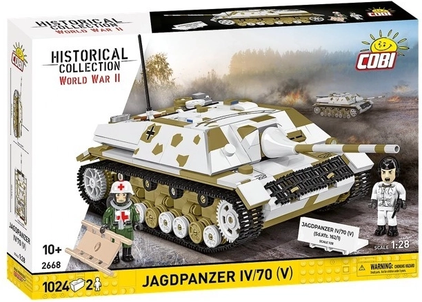 COBI historical collection WWII Jagdpanzer IV/70 (V) (Sd.Kfz. 162/1) maqueta de construcción 1024 piezas