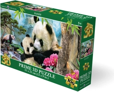 Puzzle 3D de panda