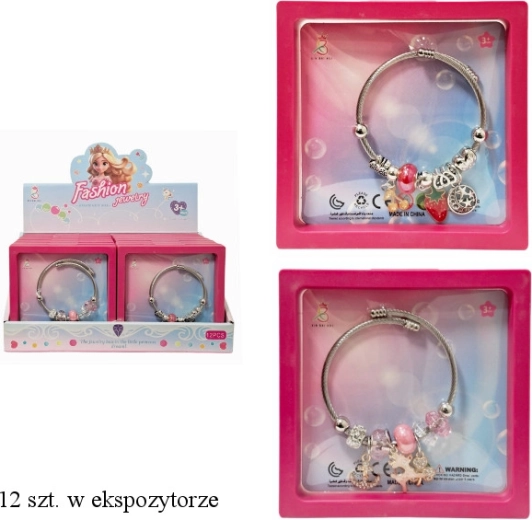 Pulsera infantil decorativa con cuentas