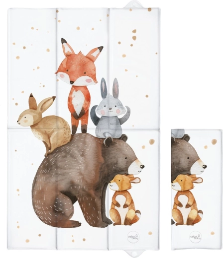 Ceba Baby cambiador de viaje Basic forest friends 80 × 50 cm