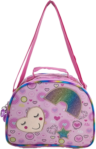Bolso infantil bandolera con forma de corazón 25 cm