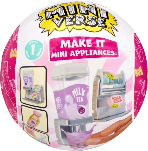 MGA's Miniverse Make It Mini máquina expendedora de bubble tea - 1 pieza