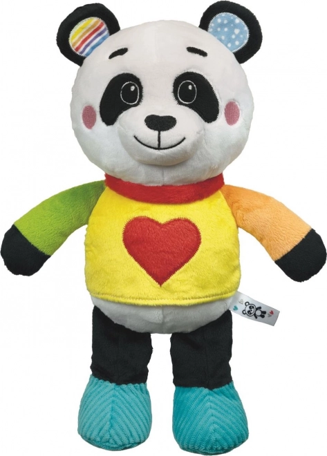 Panda de peluche amorosa BABY CLEMENTONI con melodías