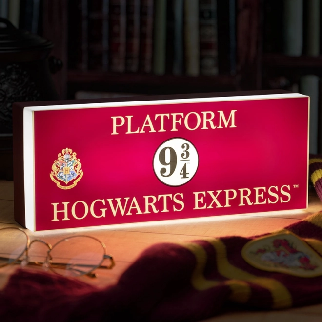 Luz LED Harry Potter Andén 9 y 3/4