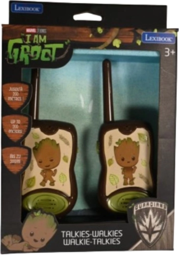 Walkie-talkies infantiles LEXIBOOK Groot con alcance de 200 m