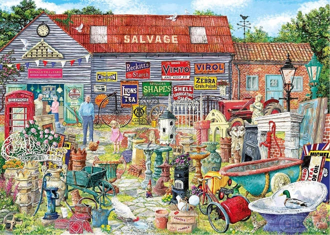 Puzzle Gibsons Cachivaches por unas pocas monedas 2000 piezas