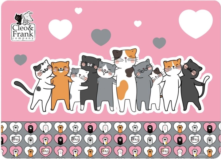 Alfombrilla de escritorio Cleo y Frank – gatitos
