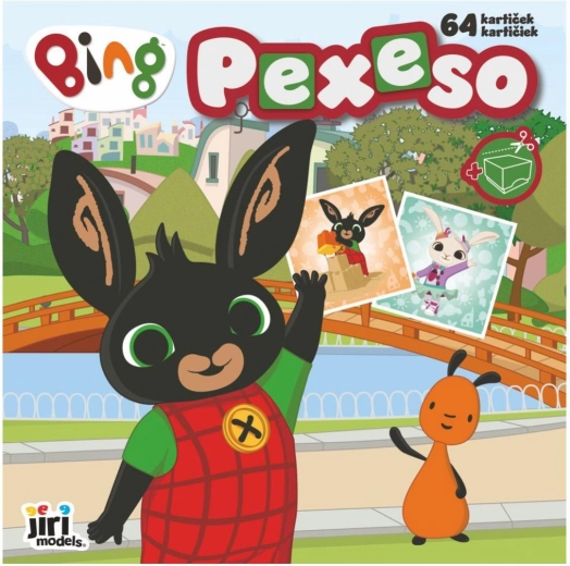 Memoria en cuaderno Conejito BING – 64 cartas