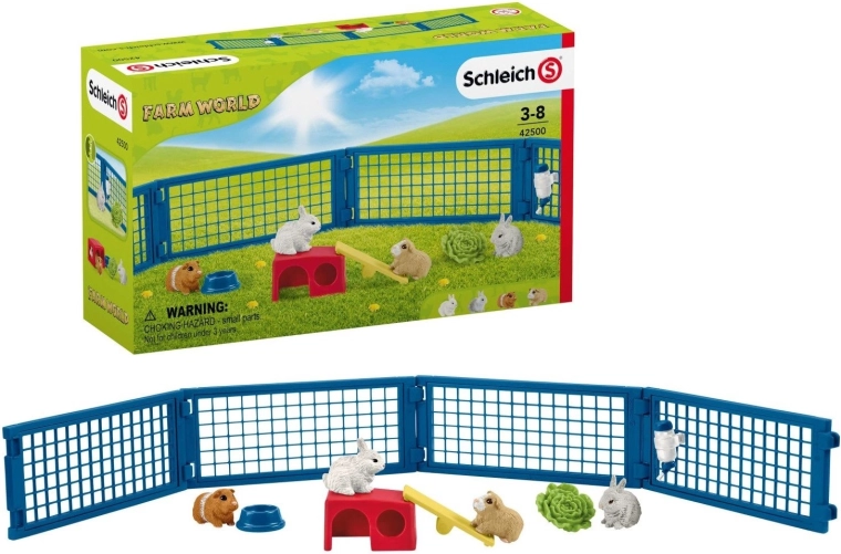 Schleich historia para conejos y cobayas Farm World