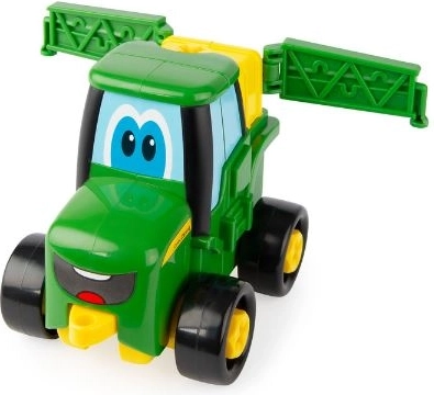 El destornillador se guarda directamente en el tractor