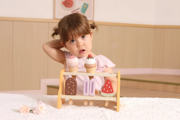 Juego creativo de tienda para pequeños chefs