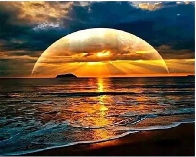 Norimpex pintura por números Atardecer 40 × 50 cm