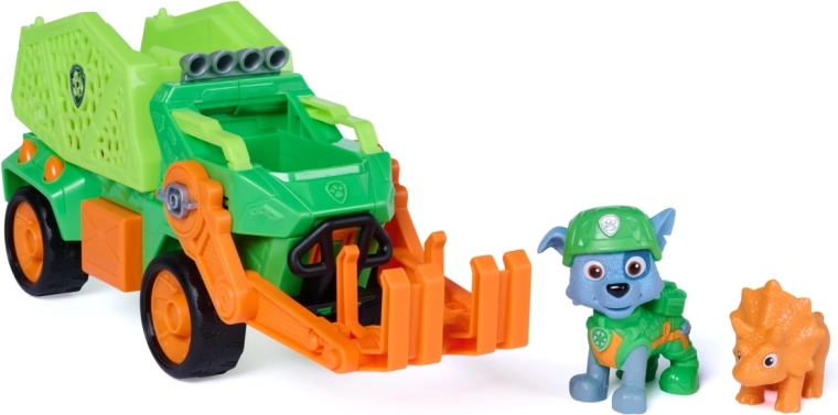 Rocky y un dinosaurio incluidos