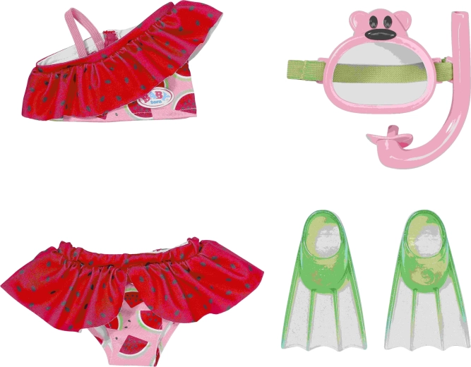BABY born set de snorkel para muñeca de 43 cm