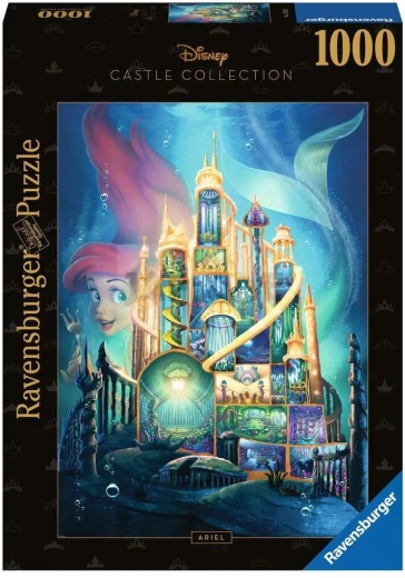 Puzzle Ravensburger Disney Castle Collection: Ariel 1000 piezas