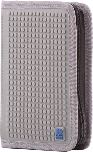 Estuche escolar PIXIE CREW gris-azul