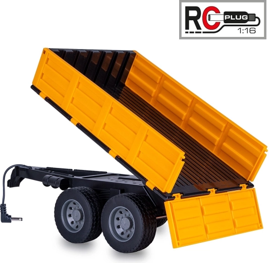 Remolque basculante para tractor RC JAMARA 1:16 naranja