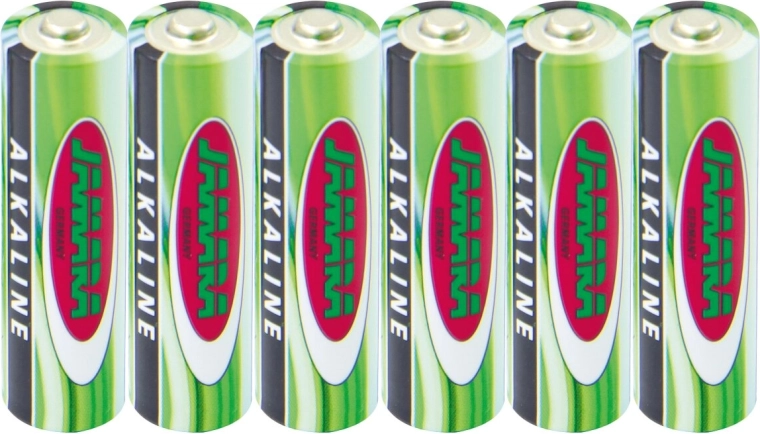 Pilas alcalinas Jamara SuperCell AA 1,5 V 2300 mAh (6 uds.)