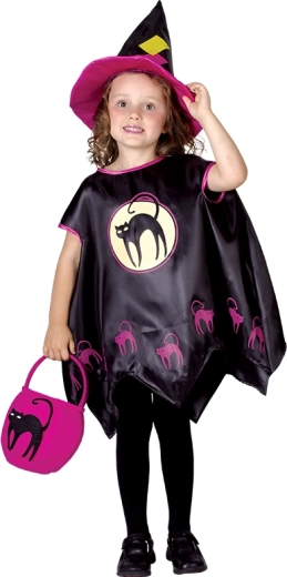 Disfraz infantil de bruja 92–104 cm