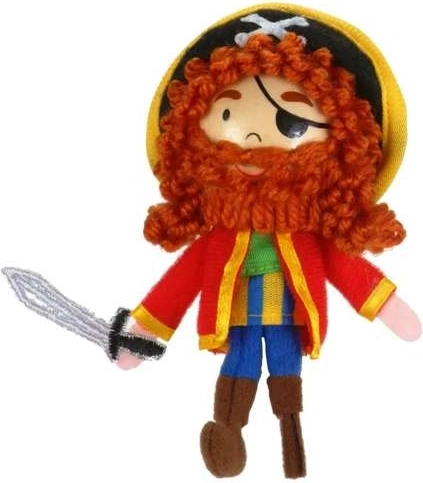 Fiesta Crafts marioneta de dedo Long John Silver