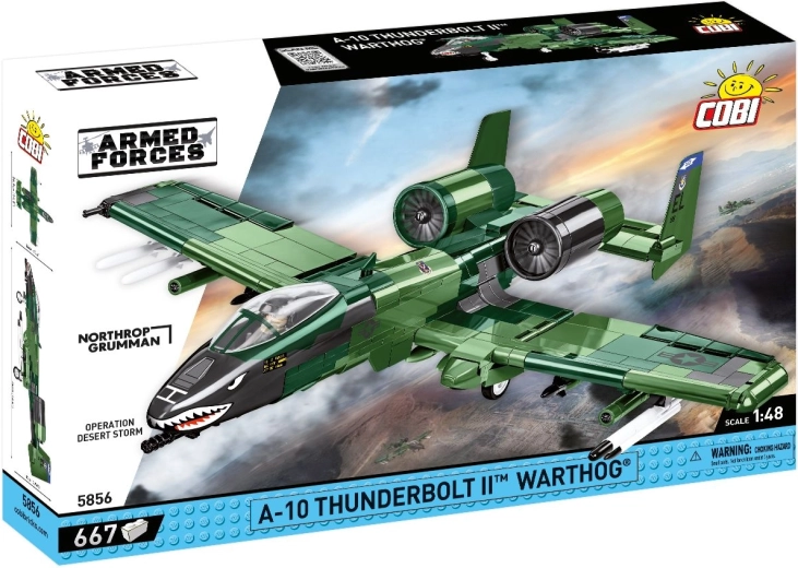 Cobi Armed forces a-10 thunderbolt ii warthog 1:48 (667 piezas)