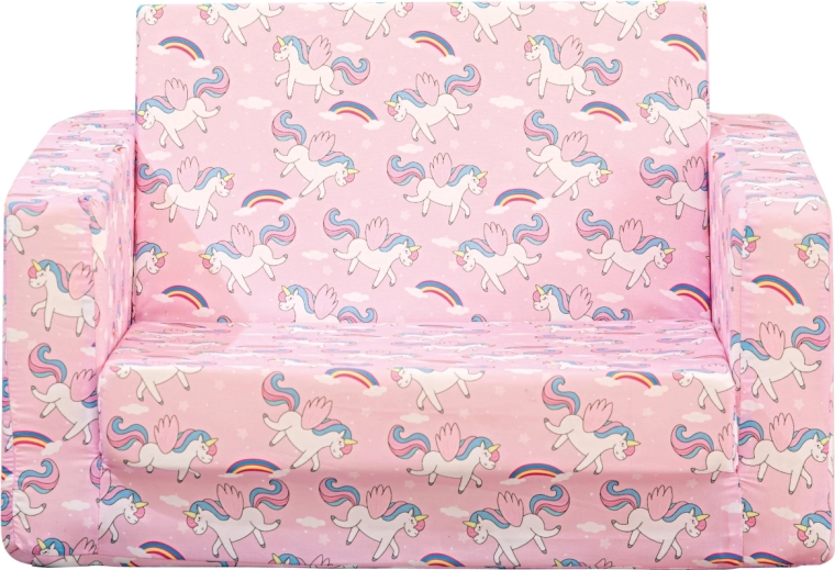 Sillón 2 en 1 unicornios